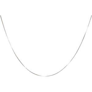 925 Sterling Silver Chain 0.8MM Delicate Box Chain - Italian Necklace Chain - Ti
